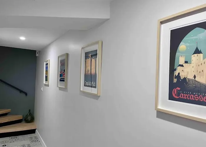 La Maison Rue Nadaud, Au Pied Des Remparts * Carcassonne